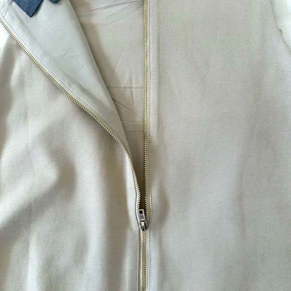 Anthropologie Sunday In Brooklyn Gold Fringe Sleeveless Top - Picture 10 of 12